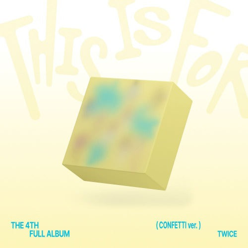 TWICE - 4TH FULL ALBUM [THIS IS FOR] (CONFETTI ver.)