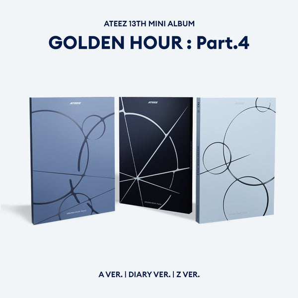 ATEEZ - GOLDEN HOUR : Part.4 (A Ver / Diary Ver / Z Ver)random