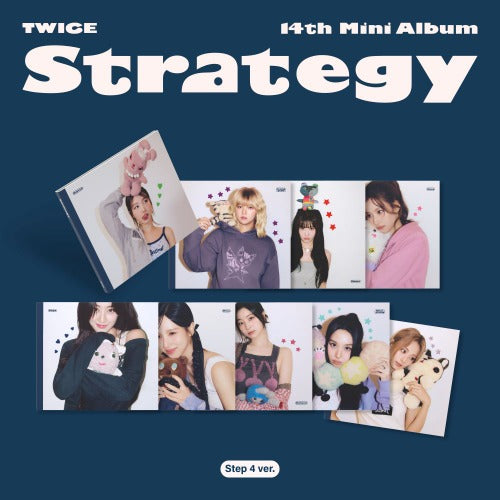 TWICE - 14TH MINI ALBUM [STRATEGY]  (Step4 ver. )random