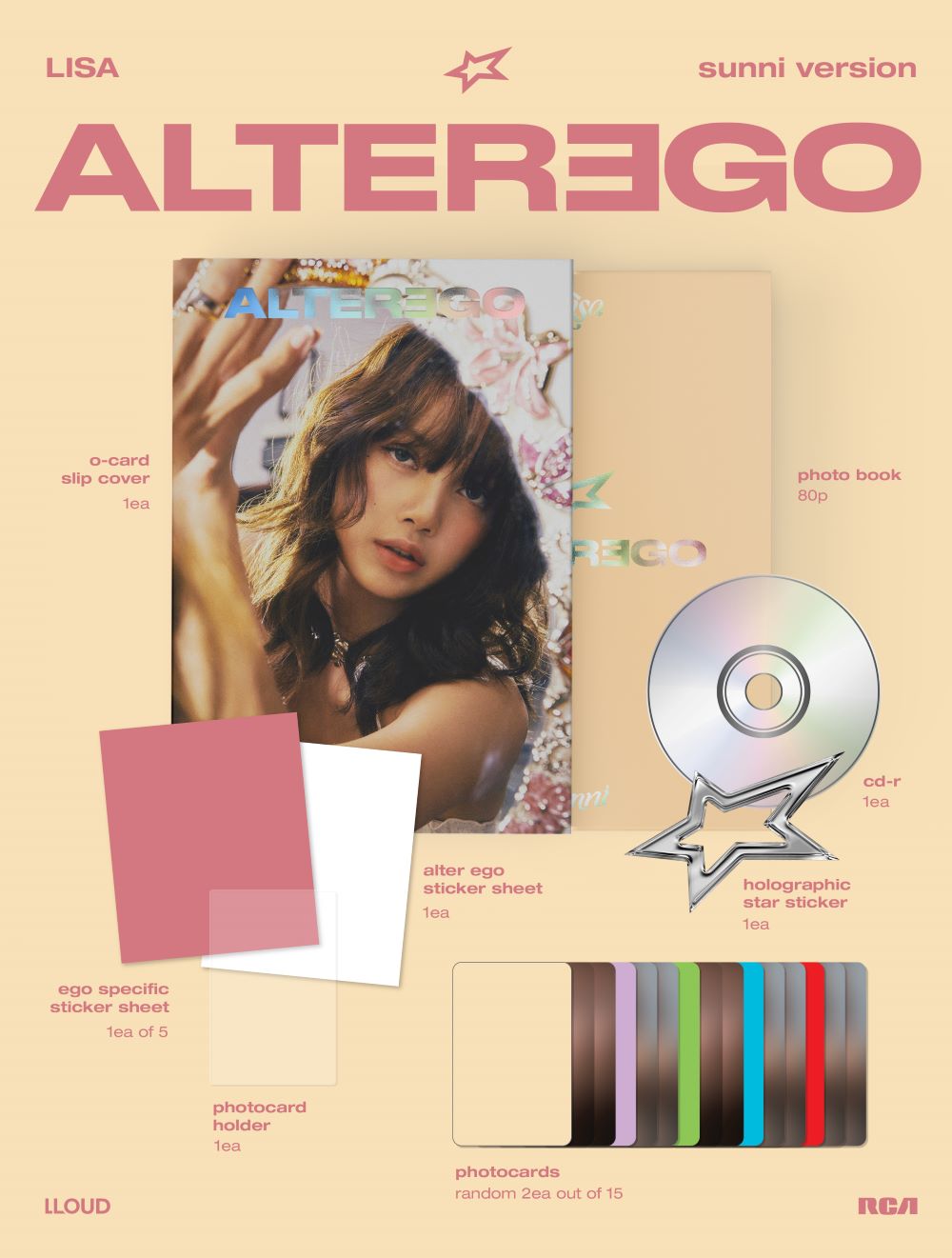 LISA - [Alter Ego] (photobook sunni ver.)